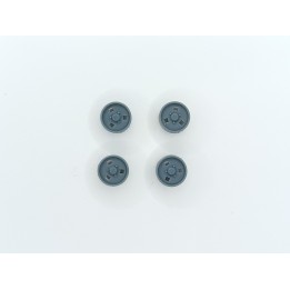 4 jantes R5 Alpine - ø8 mm - 3D CREATIVE - 1:43