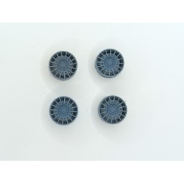 4 jantes Rallye ø10 mm - 3D CREATIVE - 1:43