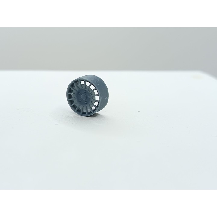 4 jantes Rallye ø10 mm - 3D CREATIVE - 1:43