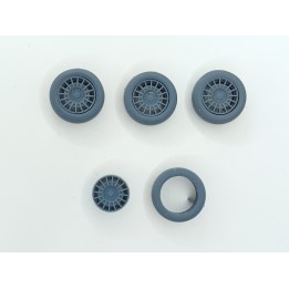 4 roues Rallye ø14.70 mm - 3D CREATIVE - 1:43