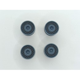 4 Jantes rayons ø10.20 mm - 3D Creative - 1:43