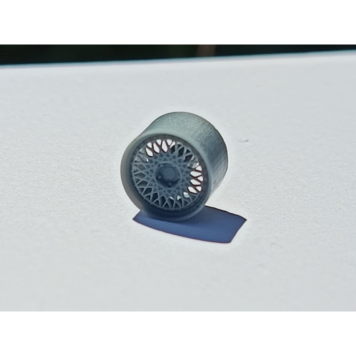 4 Jantes rayons ø10.20 mm - 3D Creative - 1:43