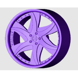 4 Jantes type Rucci- 3D CREATIVE (1167)