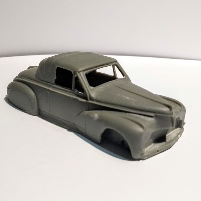 Carrosserie - PEUGEOT 203 Cabriolet - Résine - 1:43