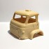 Cabine SAVIEM - Résine brut - 1:43 - En l'état