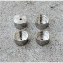 4 Jantes en laiton traité ø10.20 X 6 mm - JA131B - CPC Production