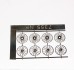 8 Rayons ø 11.50 - Photodecoupe - Pour 4 roues