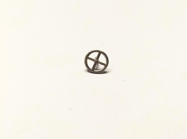 Volant à peindre en metal -  ø9.50 mm - Ech. 1:43