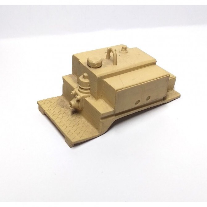 Caisse Pompier - C006 - Résine - 1:43 - CPC Production