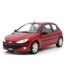Marketplace : PEUGEOT 206 S16 1999 Rouge - Ottomobile - 1:18
