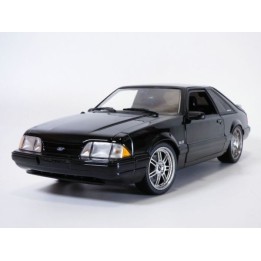 Marketplace : FORD Mustang 5.0 LX 1990 Noir DETROIT SPEED - GMP - 1:18