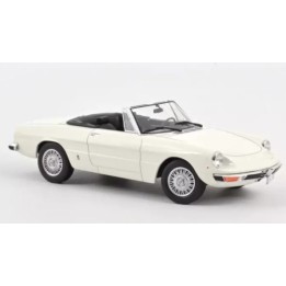 Marketplace : ALFA ROMEO 2000 Spider 1978 Blanc - Norev - 1:18