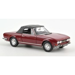 Marketplace : PEUGEOT 504 Cabriolet 1969 Rouge andalou - Norev - 1:18