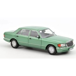 Marketplace : MERCEDES 560 SEL 1991 Vert métallique - Norev - 1:18