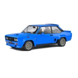 Marketplace : FIAT 131 ABARTH bleu 1980 - Solido - 1:18