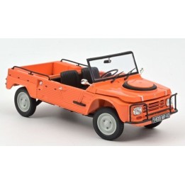 Marketplace : CITROËN Méhari 4x4 1979 Orange Kirghiz - Norev - 1:18