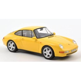 Marketplace : PORSCHE 911 Carrera 1994 jaune - Norev - 1:18