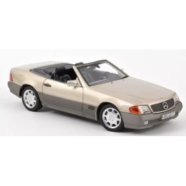 Marketplace : MERCEDES 500 SL 1989 Gris métallique - Norev - 1:18