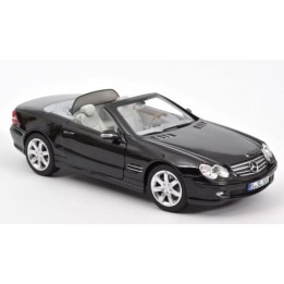 Marketplace : MERCEDES SL 500 2003 Noir - Norev - 1:18