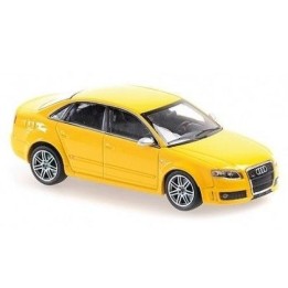 Marketplace : AUDI RS4 2004 Jaune - Maxichamps - 1:43