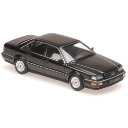 Marketplace : AUDI V8 1988 noire - Maxichamps - 1:43