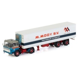 Marketplace : DAF 2600 4x2 avec remorque frigo 2 Essieux MOOY Logis...