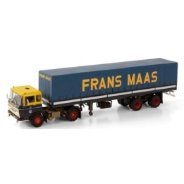 Marketplace : DAF 2600 4x2 avec remorque bâchée 2 Essieux FRANS MAA...