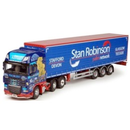 Marketplace : DAF XF105 Super Space Cab 6x2 avec semi bachée 3 essi...
