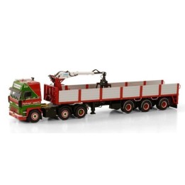 Marketplace : DAF 3300 SC 6x2 avec remorque et grue de chargement F...