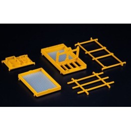 Marketplace : Châssis jaune DEMAG AC 700-9 - IMC Models - 1:50