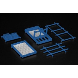 Marketplace : Châssis bleu DEMAG AC 700-9 - IMC Models - 1:50