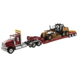 Marketplace : INTERNATIONAL HX520 6x4 + remorque porte engins XL120...