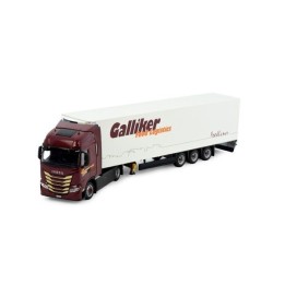 Marketplace : IVECO S-WAY 4x2 avec remorque 3 essieux GALLIKER - Te...