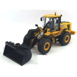 Marketplace : Chargeur JCB 456 ZX avec pince à grume et fourche à p...