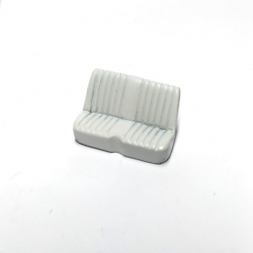 Banquette en résine - Gris clair - 1:43 - Artisans43