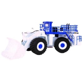 Marketplace : Chargeur KOMATSU WA900-3 WHITE DEMO - First Gear - 1:50
