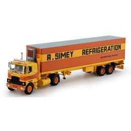 Marketplace : MACK F700 4x2 avec remorque frgo 2 Essieux SIMEY REFR...