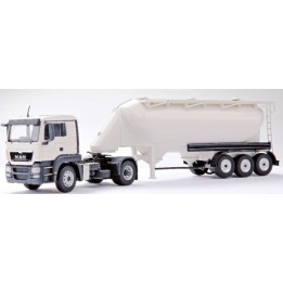 Marketplace : MAN TGS 4X2 avec citerne ciment - Conrad - 1:50