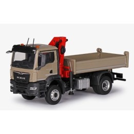 Marketplace : MAN TGS NN 4x2 porteur benne avec grue de chargement ...