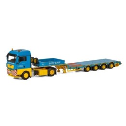 Marketplace : MAN TGX XLX 4x2 avec porte engins extensible 4 Essieu...