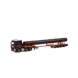 Marketplace : MAN TGX XXL avec plateau 4 essieux MAMMOET - WSI - 1:50