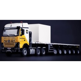 Marketplace : MERCEDES Arocs StramSpace 6x4 avec plateau et contain...