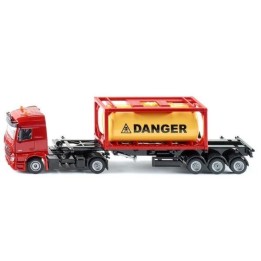 Marketplace : MERCEDES BENZ Arocs 4x2 avec semi porte container 3 e...