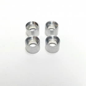 4 jantes creuses ø8.80 mm - Aluminium