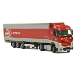 Marketplace : MERCEDES Actros MP4 StreamSpace 4x2 avec remorque 3 E...