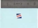 Décalcomanie - TOTAL - 8X7mm - Ech. 1:43 - Par 2
