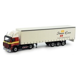 Marketplace : SCANIA Série 3 4x2 avec remorque bâchée 3 Essieux SIM...