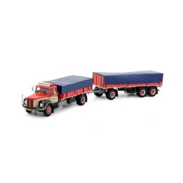 Marketplace : SCANIA L76 4x2 porteur avec remorque 3 essieux BJARNE...