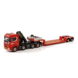 Marketplace : SCANIA R CR20N 8x4 NOOTEBOOM avec remorque surbaissée...