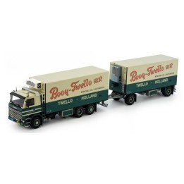 Marketplace : SCANIA R112 6x2 Porteur frigo avec remorque 2 Essieux...